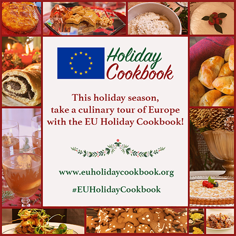 EU Holiday Cookbook E-Card
